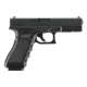 GLOCK - Réplique Pistolet Airsoft Glock 17 GBB Gaz culasse acier CNC - 1joule - NOIR