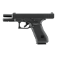 GLOCK - Réplique Pistolet Airsoft Glock 17 GEN4 GBB Gaz - 1joule - NOIR