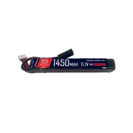 BLUE MAX - Batterie Lipo 11,1V 1450mAh 30C BLUE MAX - Batterie Lipo 11,1V 1450mAh 30C