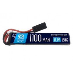 BLUE MAX - Batterie Lipo 11,1V 1100mAh 20C