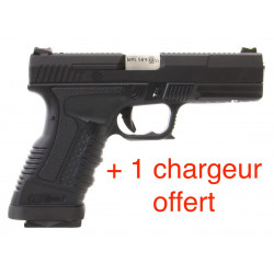 WE - Pack Réplique Pistolet Airsoft GP1799 T5 GBB Gaz + 1 chargeur gaz offert