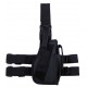 Holster de cuisse droitier noir