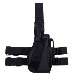 Drop leg holster right-hander black