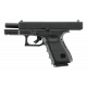 GLOCK - Réplique Pistolet Airsoft Glock 19 GBB Gaz - NOIR