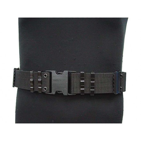 Ceinturon de Combat Nylon Noir