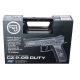 ASG - CZ P-09 DUTY culasse métal avec mallette GBB gaz - 0,7 joule - NOIR