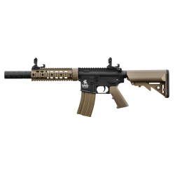 LANCER TACTICAL - Pack réplique airsoft AEG LT-15 GEN2 M4 SD - TAN/NOIR