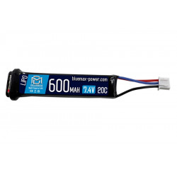 BLUE MAX - Batterie Lipo 7,4V 550mAh 20C AEP