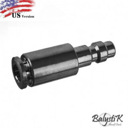 BALYSTIK  - Coupleur male avec entrée Macroflex 6mm (version US)