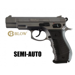 BLOW - Pistolet d'Alarme C75 9mm balle à blanc - FUME