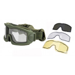 LANCER TACTICAL - Masque serie AERO THERMAL - OD