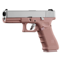 NUPROL - Réplique Pistolet Airsoft RAVEN EU17 GBB Gaz - NOIR/ROSE