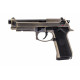 NUPROL - Réplique Pistolet Airsoft RAVEN EU17 GBB Gaz - SILVER/NOIR