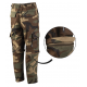 MIL-TEC - Pantalon enfant US TYPE BDU ZIP-OFF - WOODLAND