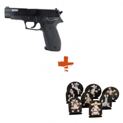 Pack Réplique Airsoft NAVY Spring + cibles