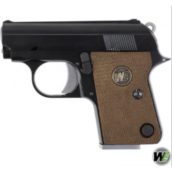 WE - Réplique Pistolet Airsoft Mini 25 GBB Gaz - NOIR