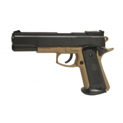 COLT - Pistolet Airsoft COLT MK IV Spring - DUAL TONE