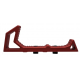 JJ AIRSOFT - Handstop type Mod pour KeyMod & M-LOK - Aluminium / Rouge