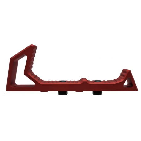 JJ AIRSOFT - Handstop type Mod pour KeyMod & M-LOK - Aluminium / Rouge JJ AIRSOFT - Handstop type Mod pour KeyMod & M-LOK - Aluminium / Rouge