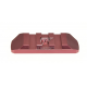 JJ AIRSOFT - Rail Keymod 3 Slots - ROUGE