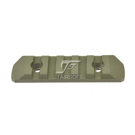 JJ AIRSOFT - Rail Keymod 5 Slots - TAN
