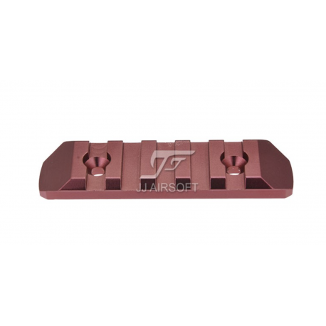 JJ AIRSOFT - Rail Keymod 3 Slots - TAN JJ AIRSOFT - Rail Keymod 3 Slots - TAN