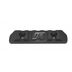 JJ AIRSOFT - Rail Keymod 5 Slots - NOIR