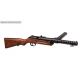SNOW WOLF - Réplique Airsoft de la mitraillette MP18 - real wood