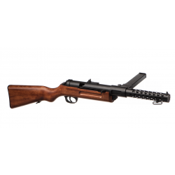 SNOW WOLF - Réplique Airsoft de la mitraillette MP18 - real wood