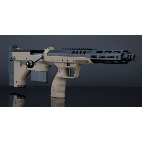 SILVERBACK - Réplique Sniper Airsoft SRS A2/M2 COVERT 16" - NOIR