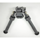 HERITAGE AIRSOFT - Bipied HDP-6 métal UNIVERSEL - NOIR