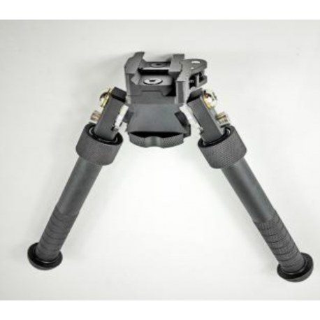 HERITAGE AIRSOFT - Bipied HDP-6 métal UNIVERSEL - NOIR