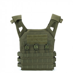 GFC TACTICAL - Gilet Tactique JUMP plate carrier - TAN