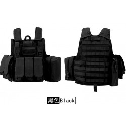 TACTICAL - Gilet Tactique avec poches - OD