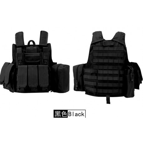 TACTICAL - Gilet Tactique avec poches - OD TACTICAL - Gilet Tactique avec poches - OD