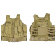 TACTICAL - Gilet Tactique avec poches - OD