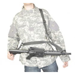 SWISS ARMS - Sangle en PARACORDE 1 Point - NOIR