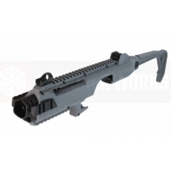 AW CUSTOM - Kit Carbine pour GBB VX/G17-G18 WE  - GRIS