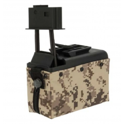 FN HERSTAL - Ammobox pour M249 - 1500 billes - TAN