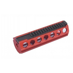 SHS - Piston 14 dents métal - ROUGE