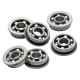 DRAKOF - Bushings à roulement de 8 mm en acier