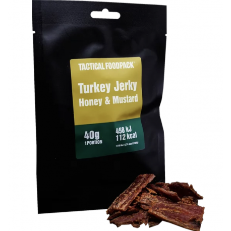 Tactical Foodpack Turkey Jerky Honey & mustard