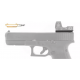 MONTAGE RDM-20GL SUPER SLIM POUR GLOCK REAR SIGHT DOVETAIL