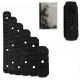 JJ AIRSOFT - Rail Keymod - NOIR