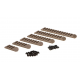 MP - Rails Keymod & M-LOC x6 - TAN