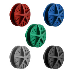 STORM AIRSOFT - Molette Hop-up CNC pour Sniper STORM PC1 - BLEU/ROUGE/GRIS/VERT/NOIR