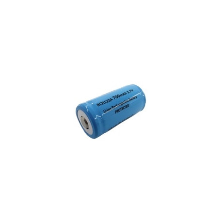 Pile (X1) rechargeable 2000 mAh CR123A 3,7V Pile (X1) rechargeable 2000 mAh CR123A 3,7V