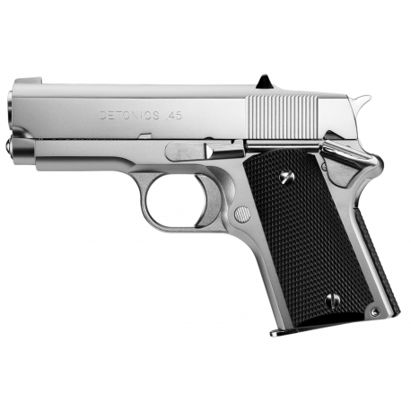 TOKYO MARUI - Detonics.45 Combat Master stainless GBB gaz - 0,8 joule - CHROME