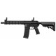 LANCER TACTICAL - Pack Réplique Fusil Airsoft AEG M4 LT-32 GEN2 Pro 7" - NOIR