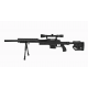 WELL - Réplique Sniper Airsoft MB4410D 2quipé - NOIR